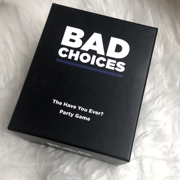 Other - Bad Choices Party Game